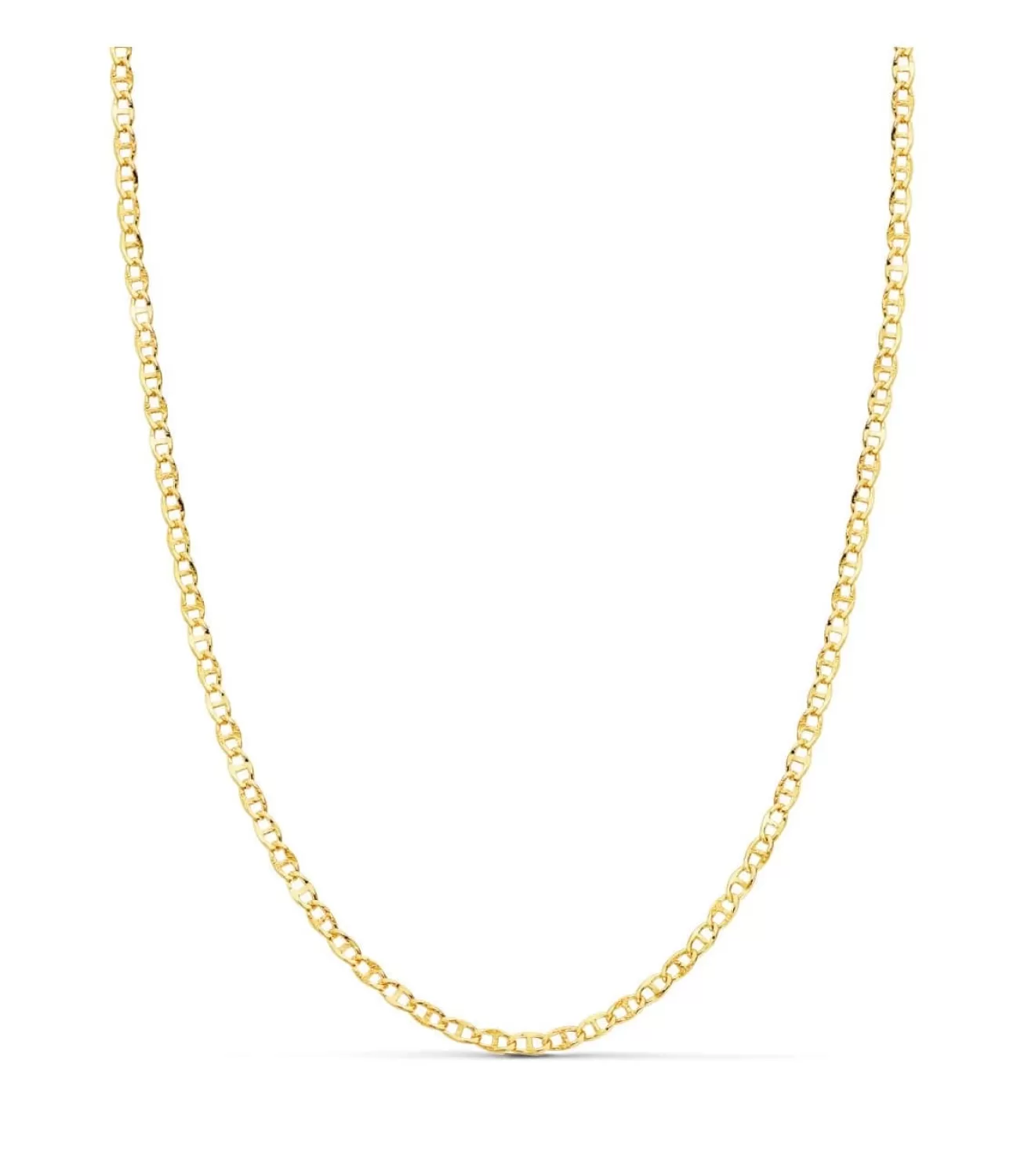 Cadena Ancla Tallada Oro Amarillo 18K 2 Mm 45Cm<Alda Joyeros Hot