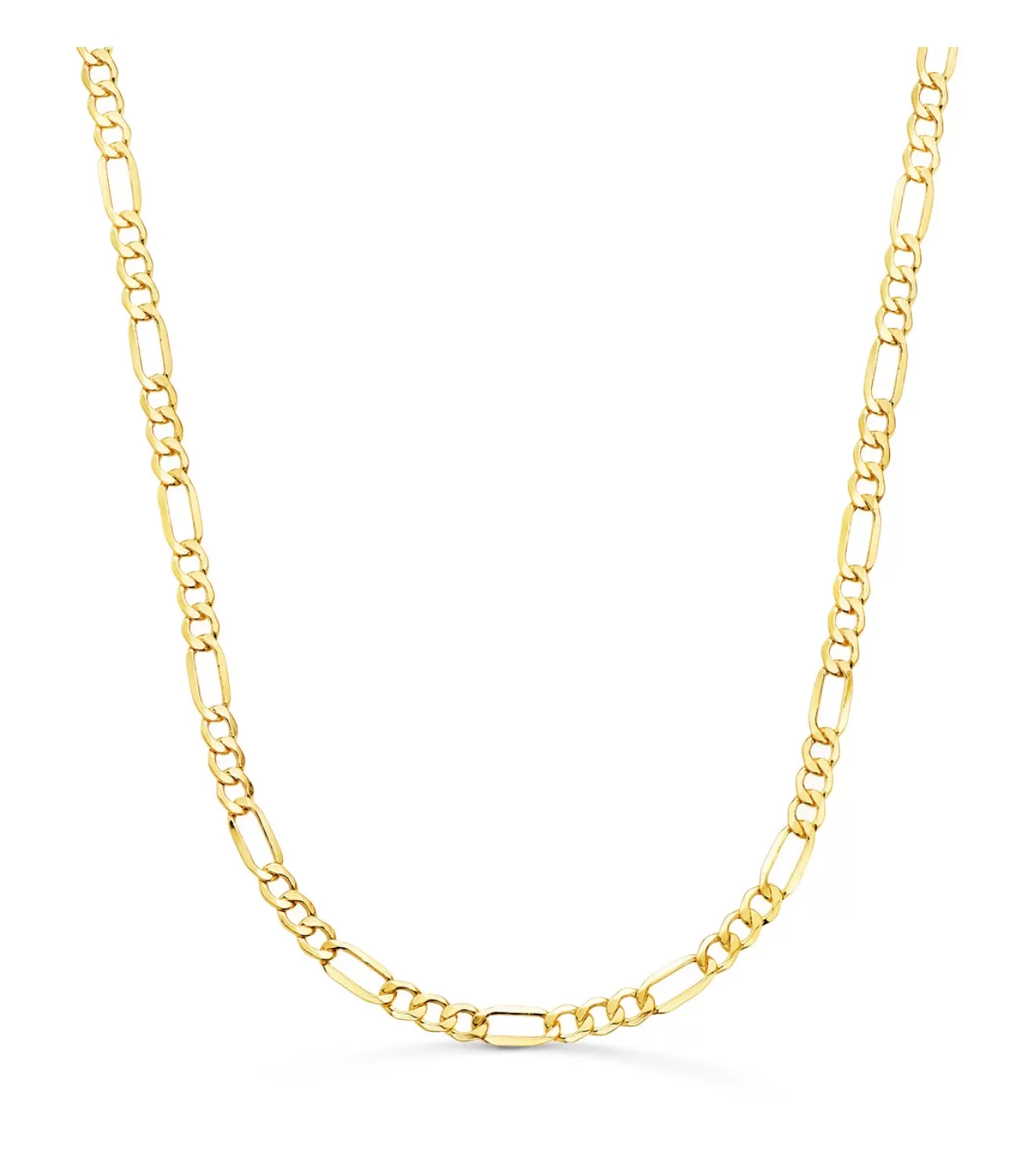 Cadena Figaro Oro Amarillo 18K 3.5 Mm 50Cm<Alda Joyeros Clearance
