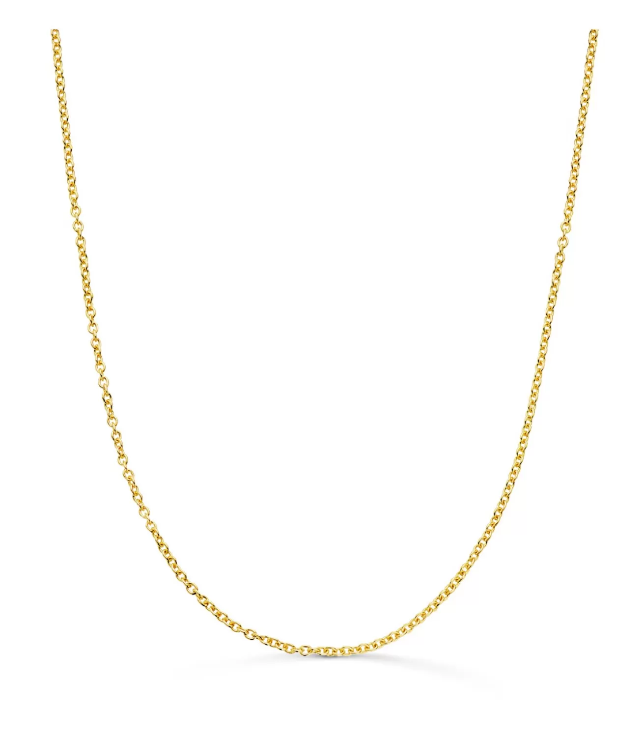 Cadena Forzada 1.2 Mm Oro 18K 45 Cm<Alda Joyeros Sale