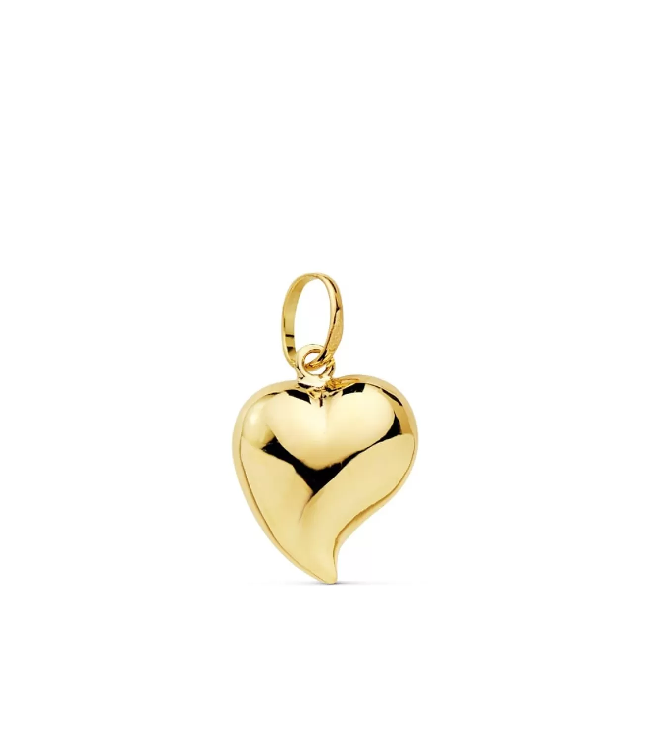 Colgante Corazon Oro Amarillo 18K 13 Mm<Alda Joyeros Outlet