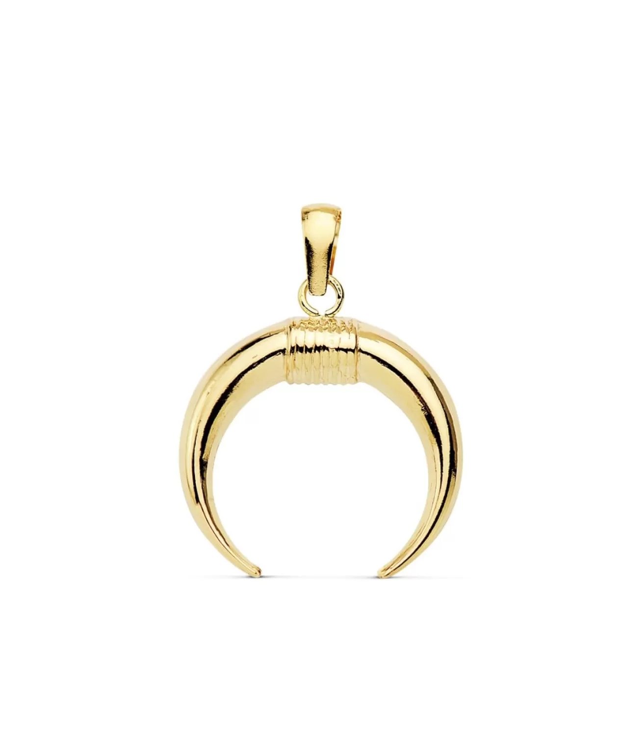 Colgante Cuerno Amulette Oro Amarillo 18 K 16 Mm<Alda Joyeros Discount