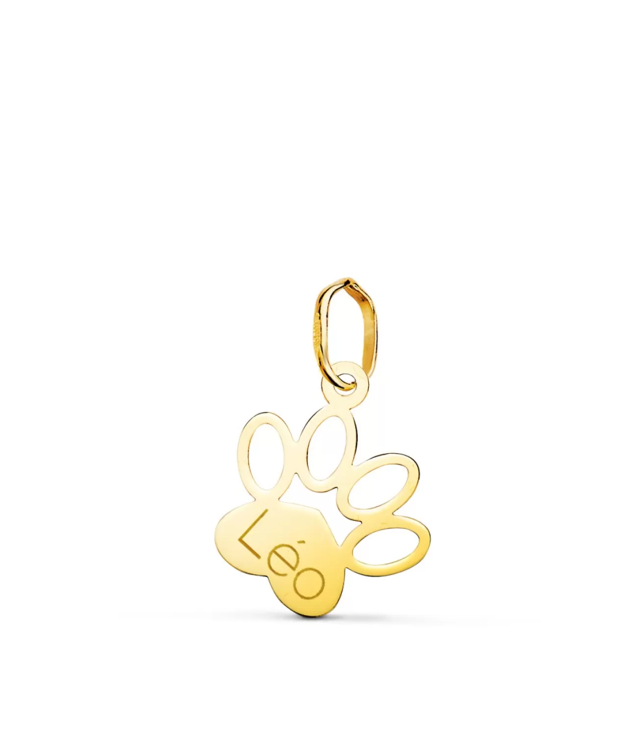 Colgante Huella De Perro Oro 18 K 14 Mm<Alda Joyeros Discount