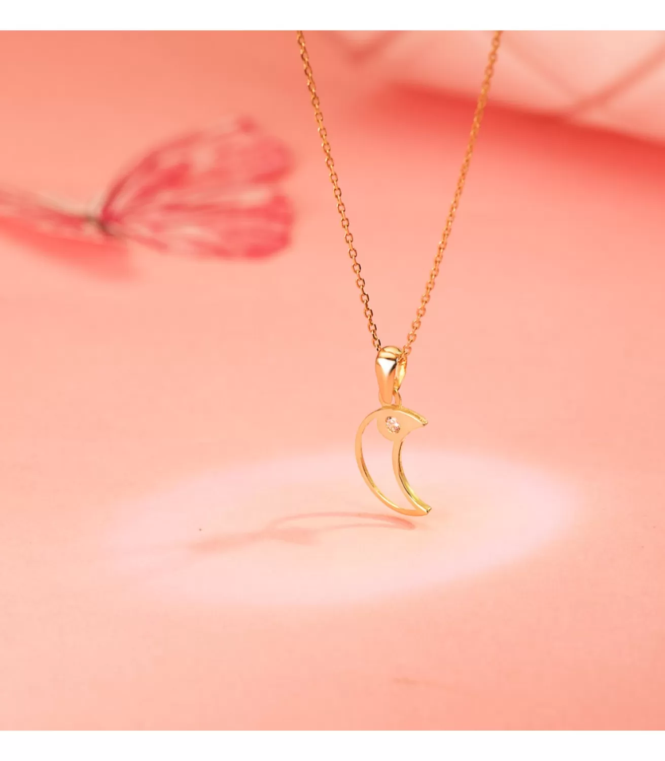 Colgante Space Oro Amarillo 18K Luna Line<Alda Joyeros Sale