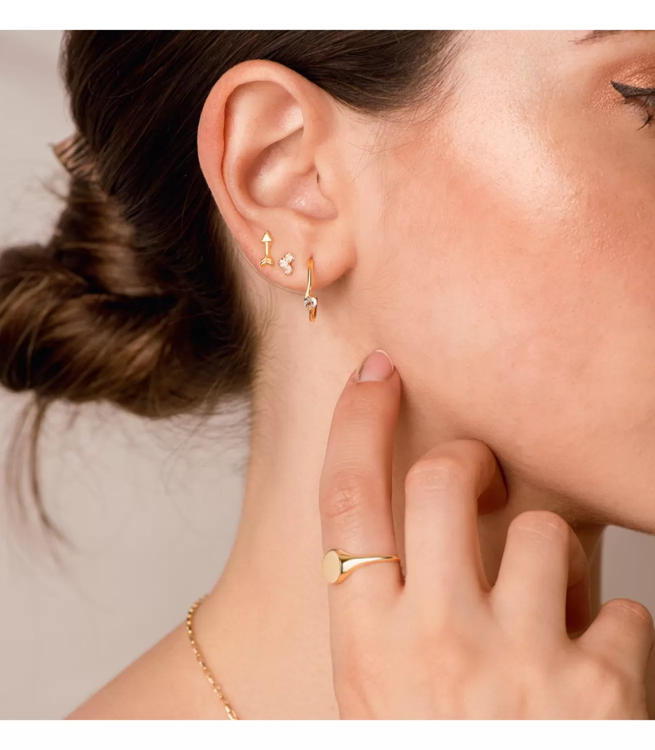 Pendiente Suelto Corazon Oro Amarillo 18K<Alda Joyeros Fashion