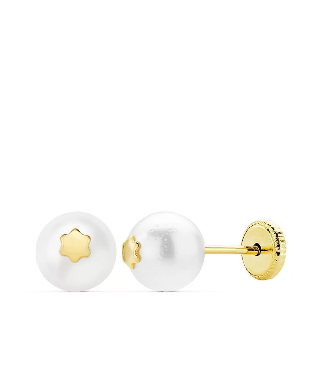Pendientes Oro Amarillo Acerina 18 Ktes<Alda Joyeros Cheap