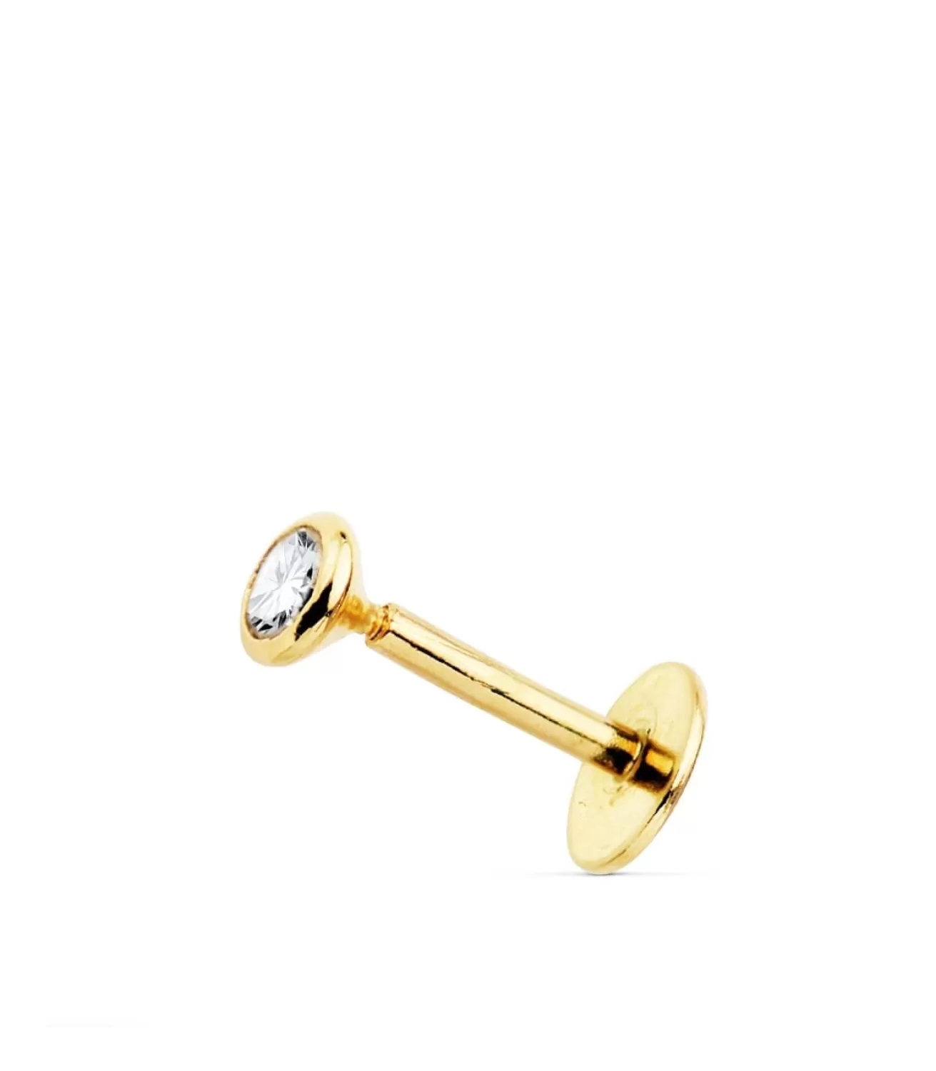 Piercing Stud Oro Amarillo 18K Circonita Bocel<Alda Joyeros Outlet